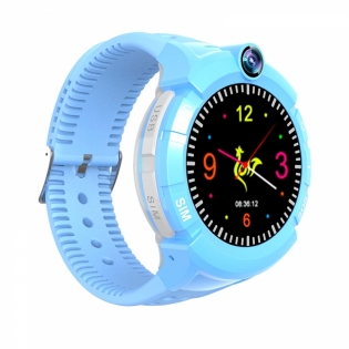 Детские умные часы с GPS трекером S02 Blue  
