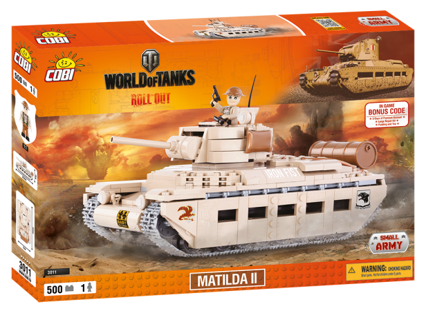 Конструктор COBI World Of Tanks Матильда, 500  деталей