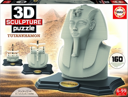 Пазл 3D EDUCA Скульптура, Тутанхамон, 160 элементов