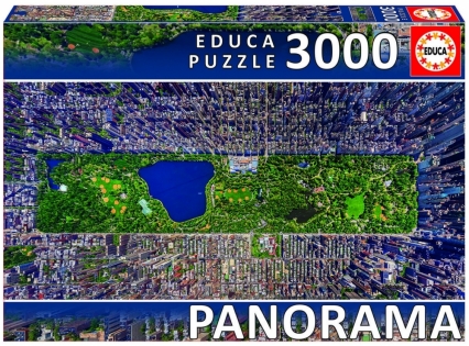 Пазл EDUCA Центральный парк, Нью-Йорк 3000 элементов