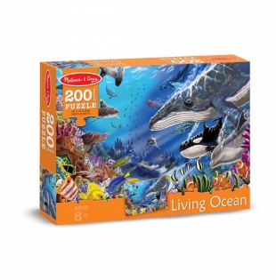 "Живой океан" - напольный пазл, 200 эл.