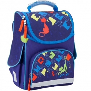 Рюкзак школьный каркасный (ранец) 5001S-1 "Catsline", GoPack